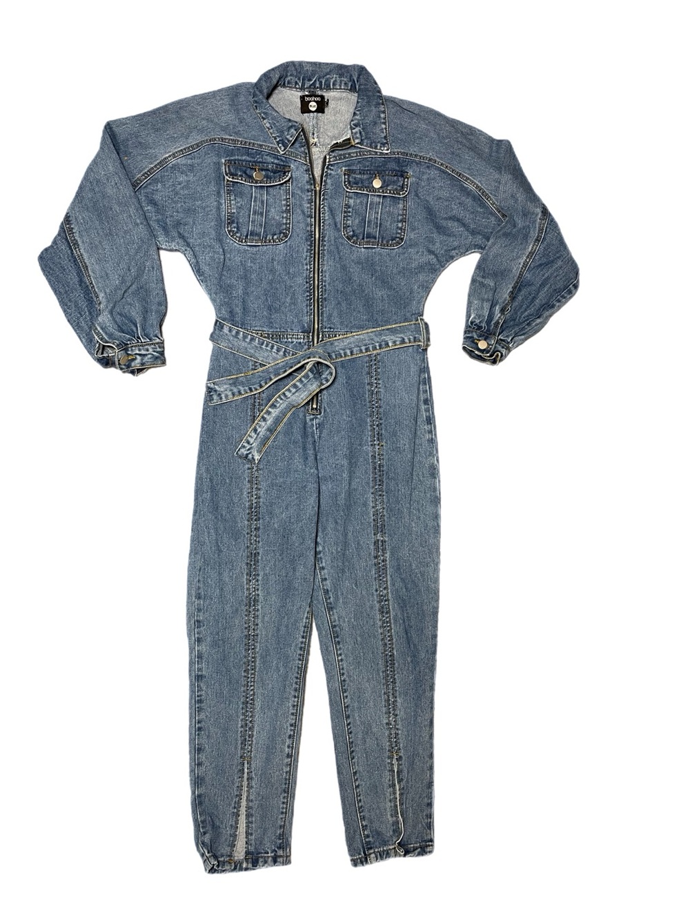 Y2K 2000s Boohoo Denim Boilersuit